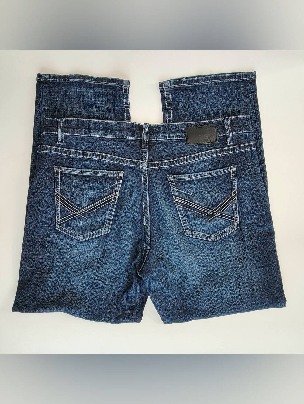 BKE Seth Jeans Mens 40x32 (Fits 31"L) Straight Leg Stretch Denim Pants